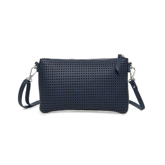 BLACK CAVIAR BAGS - MILLA CROSSBODY/CLUTCH - DEEP NAVY