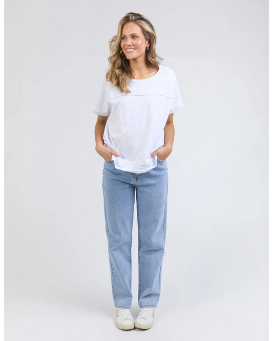 FOXWOOD ALLISON TEE - WHITE