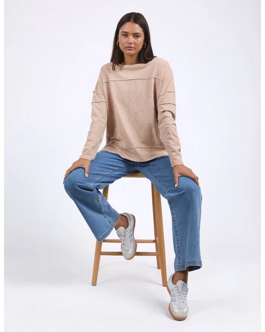 FOXWOOD JAYNE THROW ON TOP - OAT