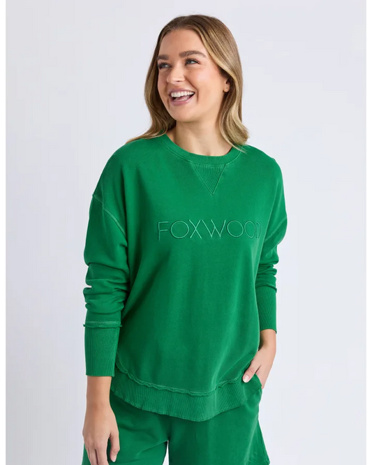 FOXWOOD SIMPLIFIED CREW - GREEN