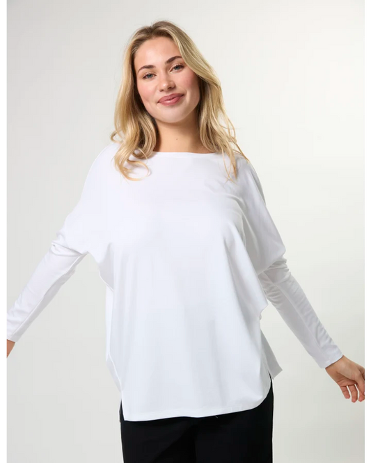 STELLA & GEMMA ROBIN TOP - WHITE