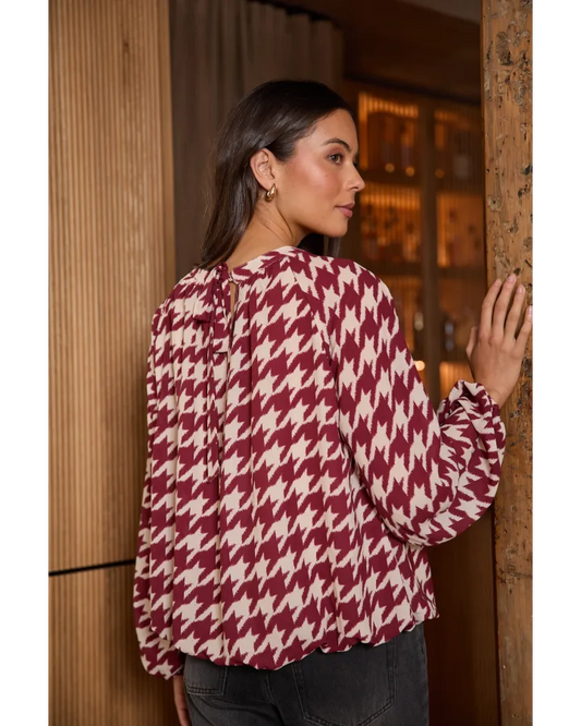 STELLA & GEMMA LOU BLOUSE - SYRAH HOUNDS