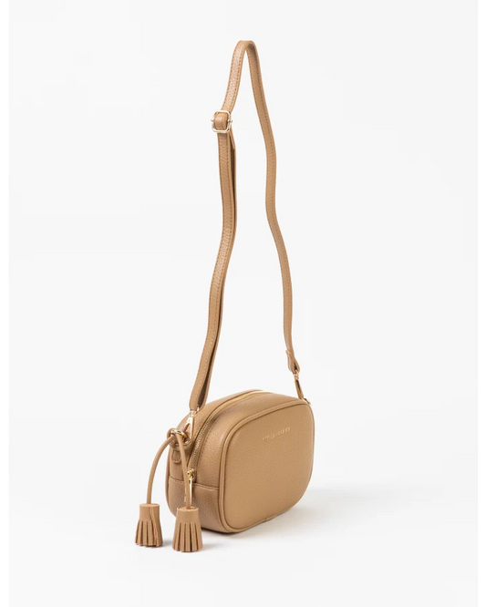 STELLA & GEMMA MACIE CAMERA BAG - TAN