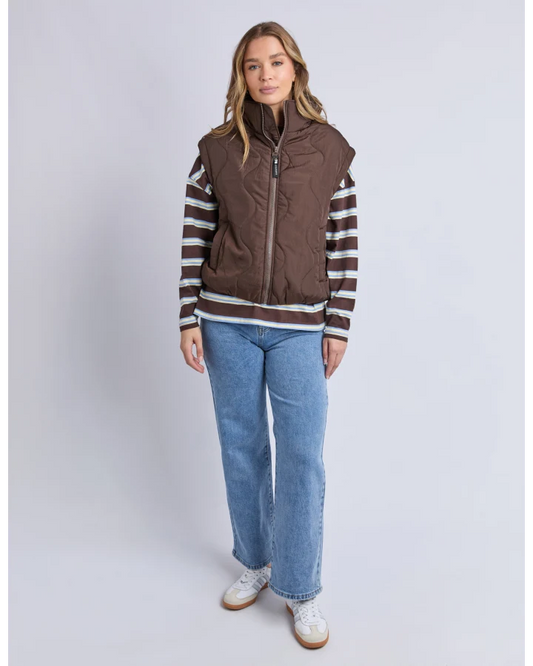 FOXWOOD ELITE VEST - CHOCOLATE