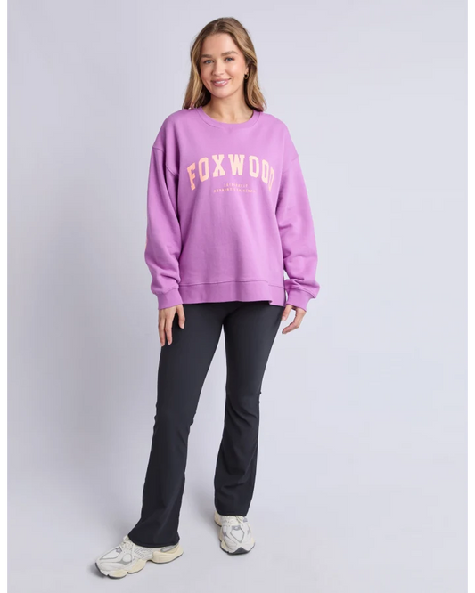 FOXWOOD INTERVAL CREW - PURPLE / ORANGE