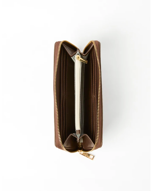 STELLA & GEMMA WALLET - ESPRESSO