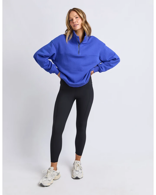 FOXWOOD COLLEGE ZIP CREW - DAZZLING BLUE