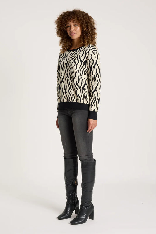 EB & IVE - ZALA JUMPER - SAVANNA