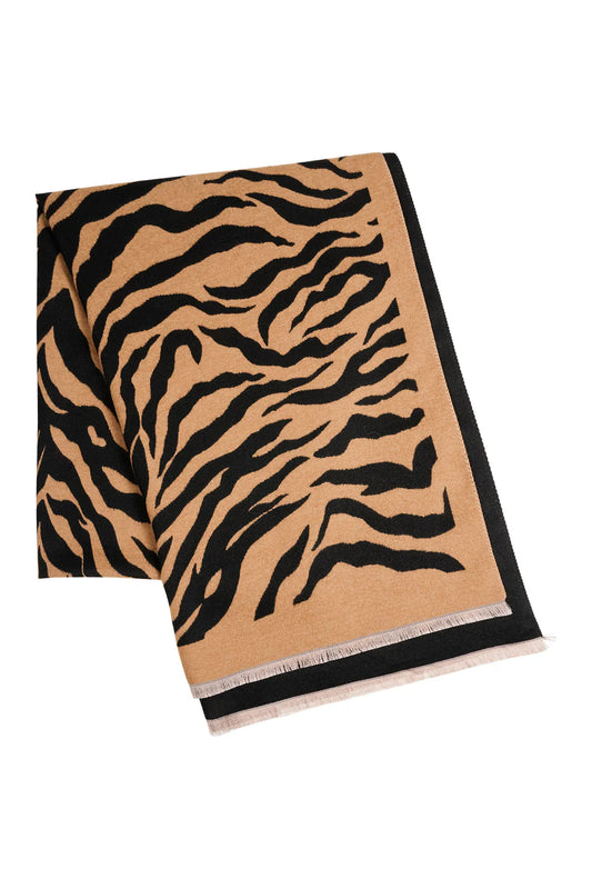 EB & IVE ARIA SCARF - CARAMEL