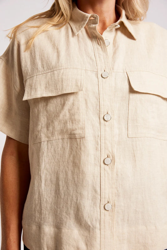 EB & IVE MARIS SHIRT - TUSK