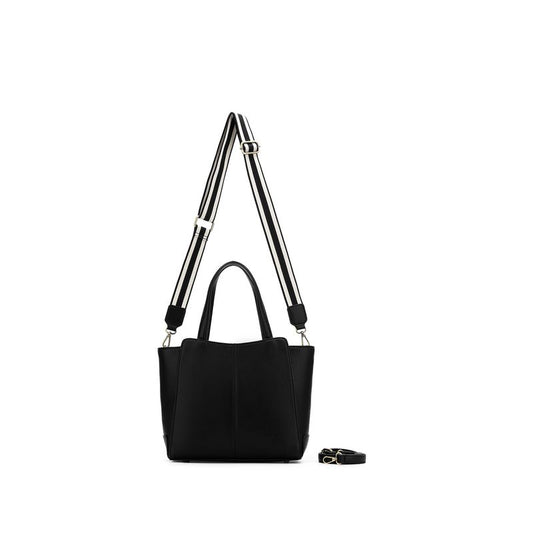 BLACK CAVIAR PENELOPE 3 PIECE HANDBAG - BLACK