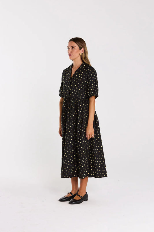 THING THING LUMIE DRESS - GOLDEN ROSE