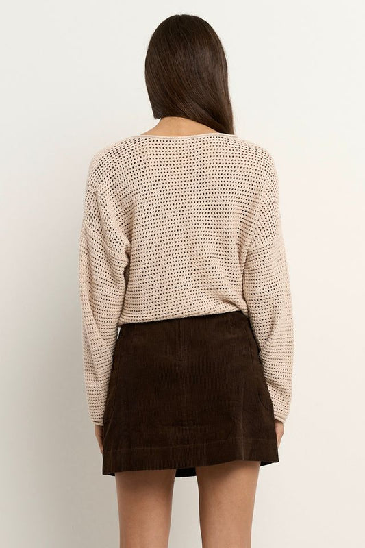 RE:UNION DAWN CROCHET JUMPER - STRING