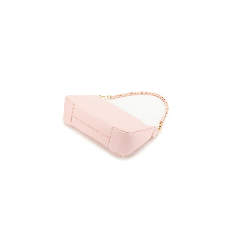 BLACK CAVIAR ELOISE CROSSBODY BAG - MARSHMALLOW PINK