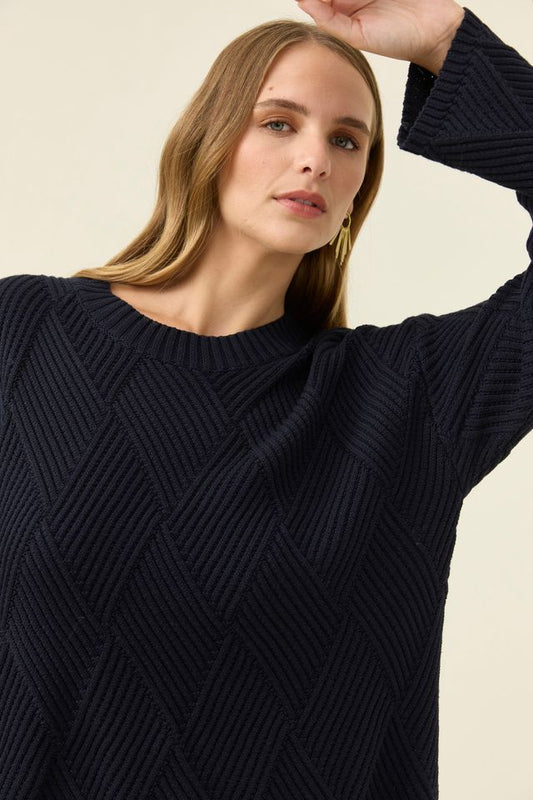 ISLE OF MINE - SADIE JUMPER - NAVY