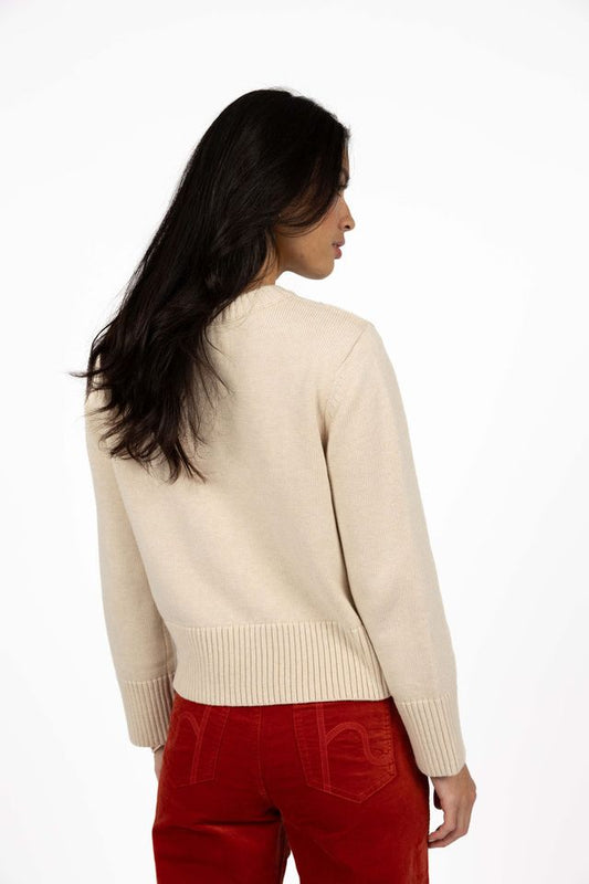 HUMIDITY LIFESTYLE REXIE JUMPER - CREAM