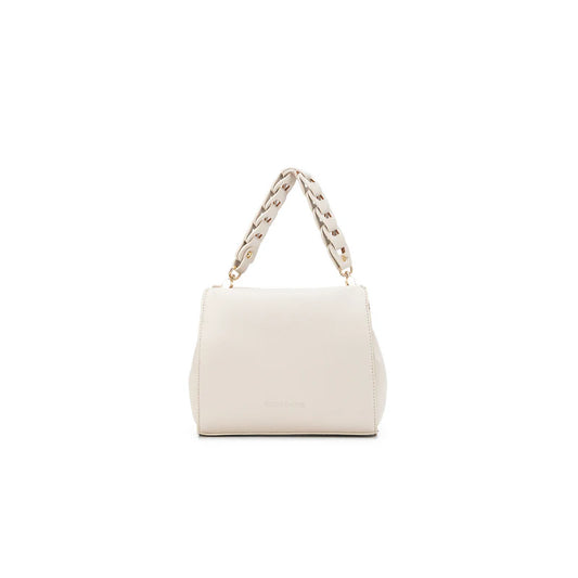 BLACK CAVIAR LUA COMPARTMENT HANDBAG - OATMEAL