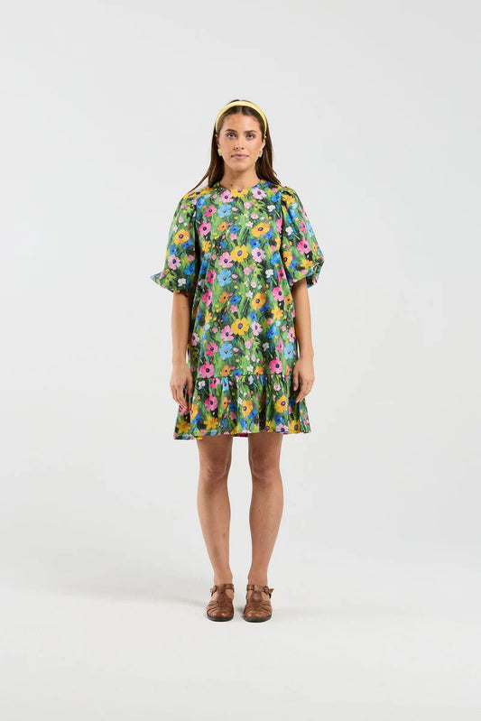 THING THING WHIZ DRESS - FLORABURST