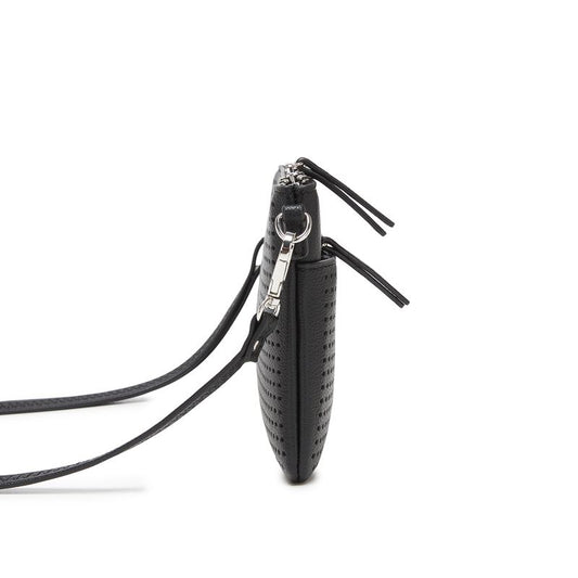 BLACK CAVIAR BAGS - MILLA CROSSBODY/CLUTCH - BLACK