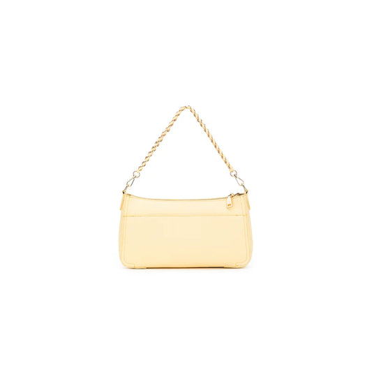 BLACK CAVIAR ELOISE CROSSBODY BAG - LEMON CHIFFON