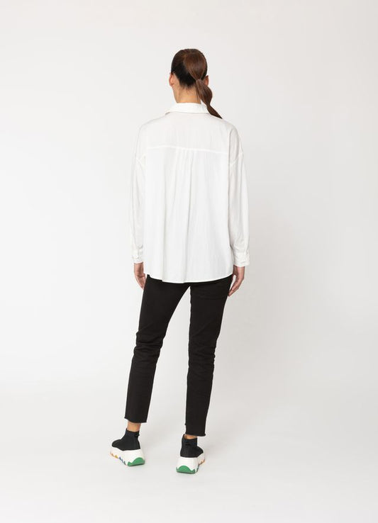 BLACKLIST ESSENTIALS SHIRT - WINTER WHITE
