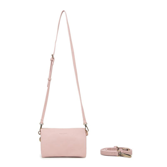 BLACK CAVIAR BAGS - EDIE CROSSBODY - PINK