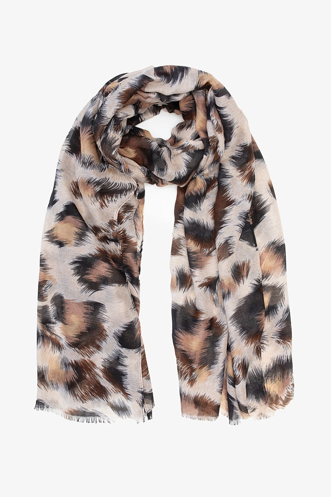 ANTLER URBAN SCARF - LEOPARD PRINT