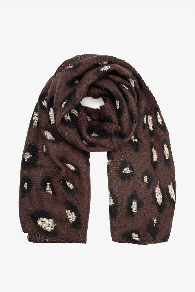 ANTLER - GOLDEN PROWL SCARF - CHOCOCLATE