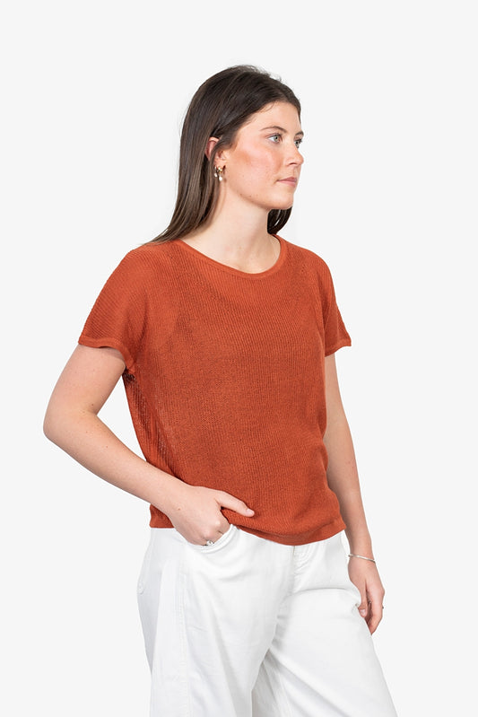 ANTLER - DRIFT TOP - ROSEWOOD