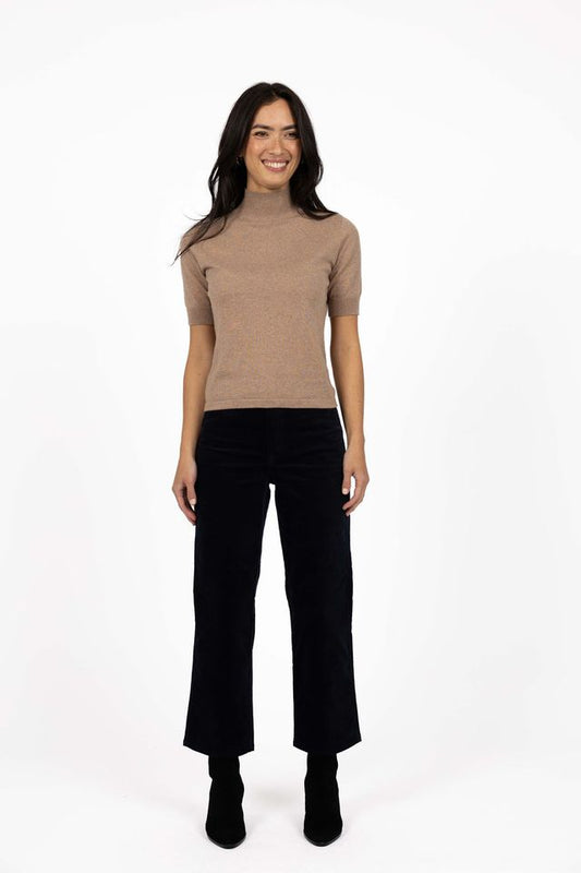 HUMIDITY LIFESTYLE VERA TOP - HAZELNUT