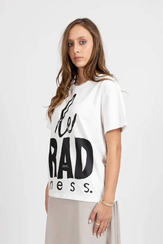 FEDERATION FRANKIE TEE - LE RADNESS - WHITE