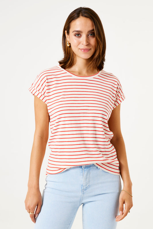 GARCIA SHORT SLEEVE TEE - RUBY RED