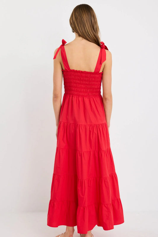 IVY & JACK ISABELLA MAXI DRESS - CHERRY RED