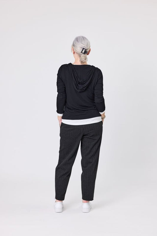 LEMON TREE DESIGN - AINA TOP - BLACK