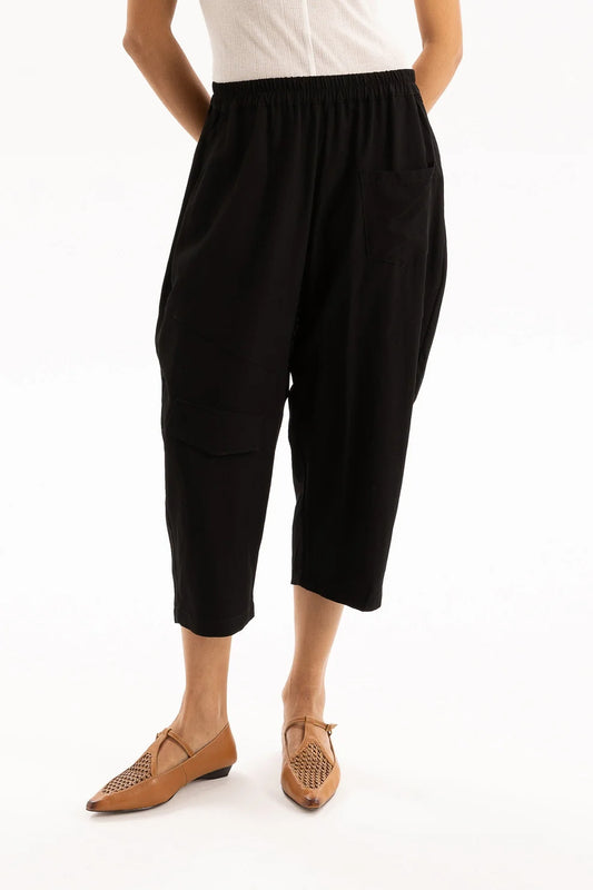 TWO BY TWO YVETTE PANT - BLACK