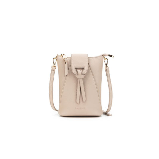 BLACK CAVIAR BAGS - LAINEY PHONE CROSSBODY - OATMEAL