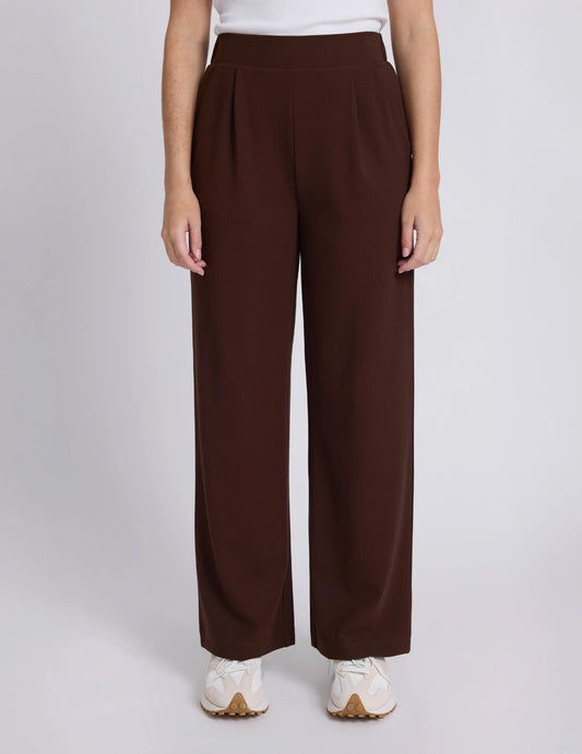 STELLA & GEMMA RIA PANT - CHOCOLATE