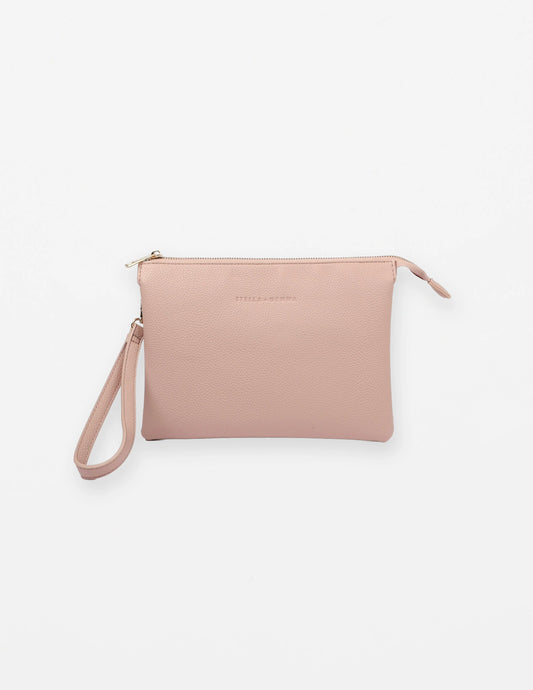 STELLA & GEMMA FRANKIE MULTI POUCH BAG - MARSHMELLOW