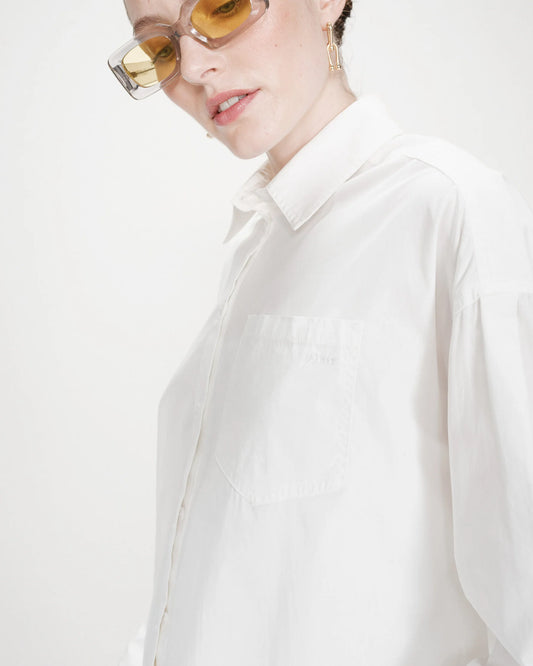 GRACE & MILA VALERIE SHIRT - IVORY