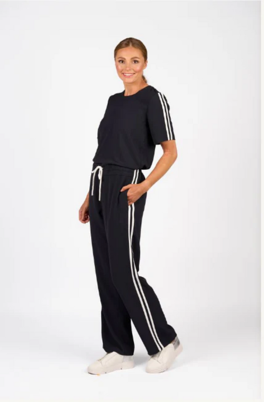 KNEWE UNIVERSAL JUMPSUIT - INK/OFF WHITE - K1049