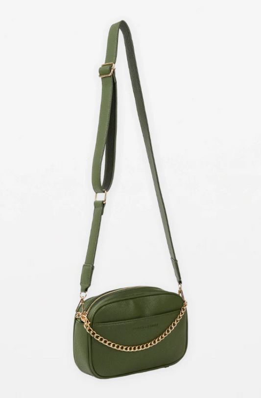 STELLA & GEMMA ICON CAMERA BAG - KHAKI - SGBA1562