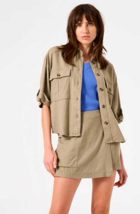 GARCIA SUMMER JACKET - OLIVE - D50091-5532