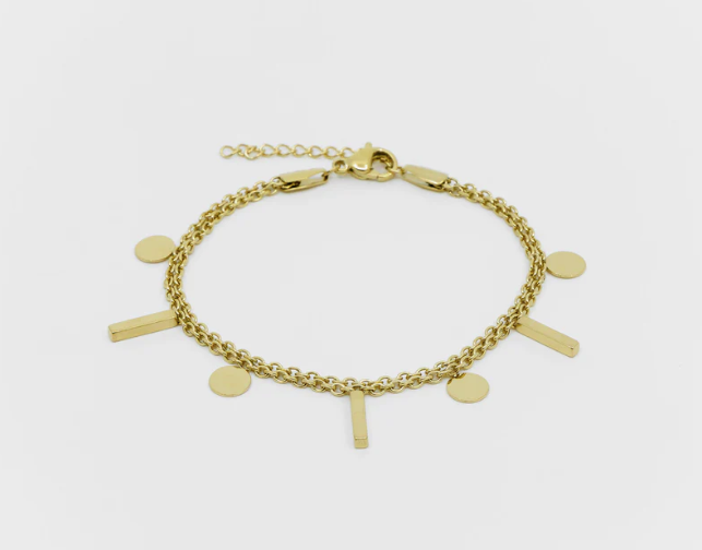 OTHER THINGS GINNY BRACELET - GOLD - OT4012 GING