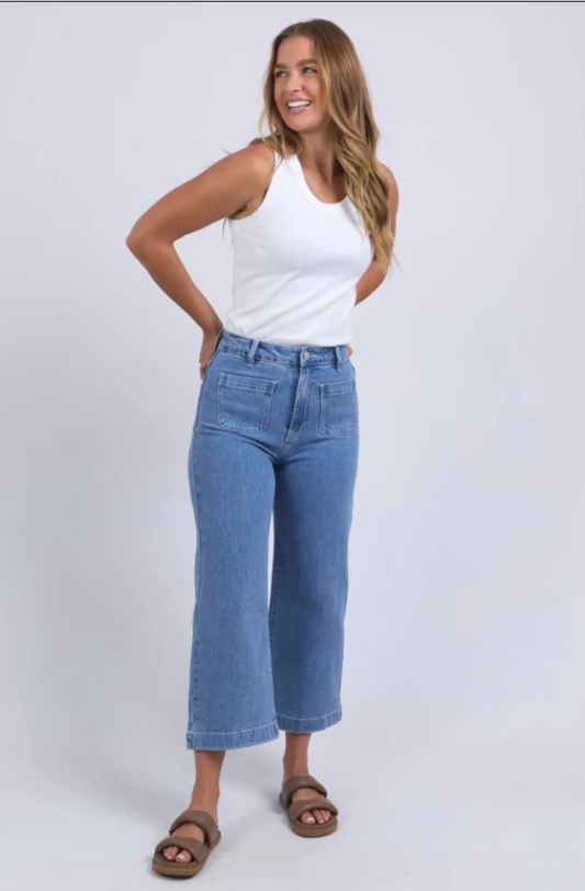 FOXWOOD SARAH CROP JEAN - LIGHT BLUE - 55D0224.LBU