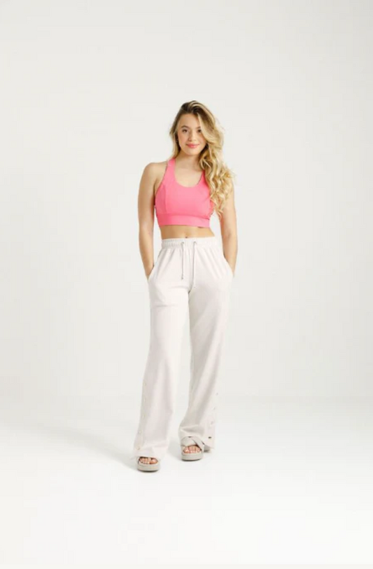 ROSE ROAD DOME PANTS - IVORY - ROS255 02