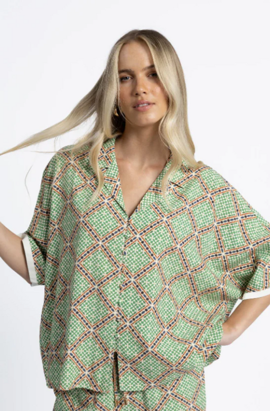 HUMIDITY LIFESTYLE MARRAKESH SHIRT - MARRA PRINT