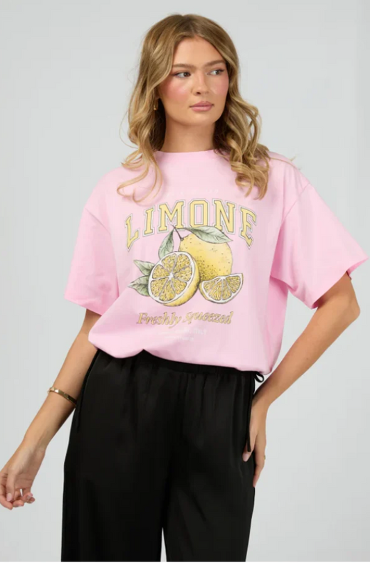 JORGE LIMONE TEE - PINK