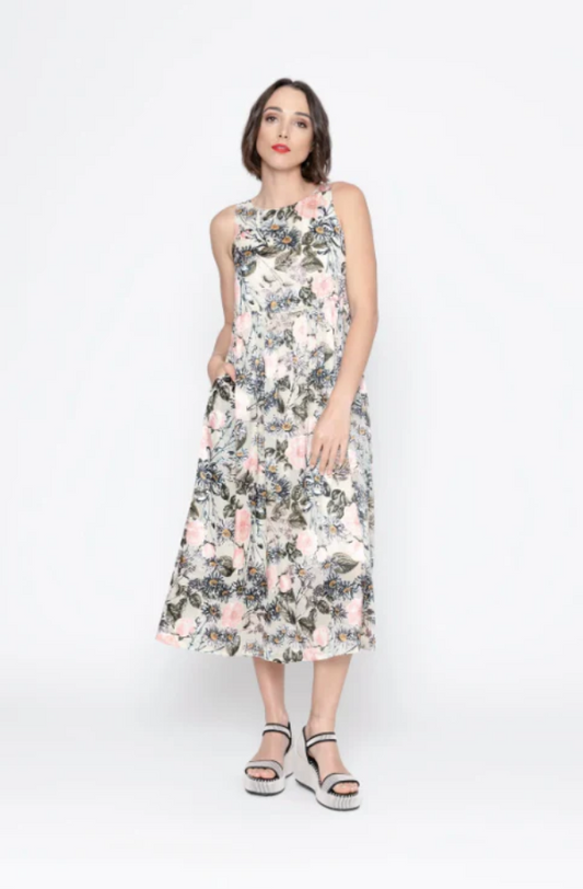 BLACKLIST COMO DRESS - EDEN PRINT - 3066