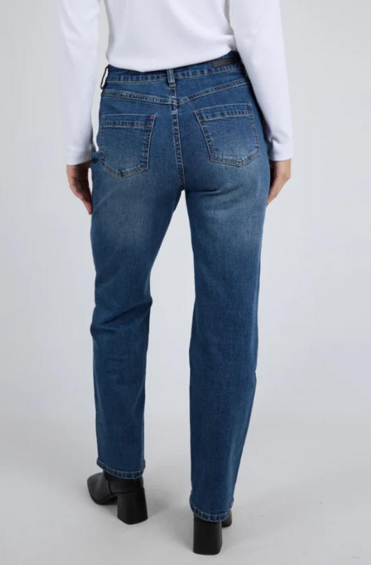 FOXWOOD DEMAND JEAN - VINTAGE BLUE WASH - 55D0201.VINT