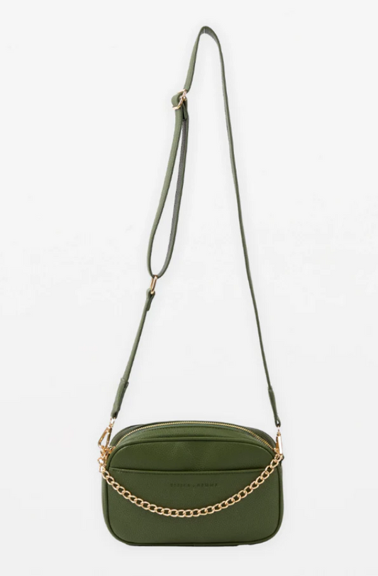 STELLA & GEMMA ICON CAMERA BAG - KHAKI - SGBA1562